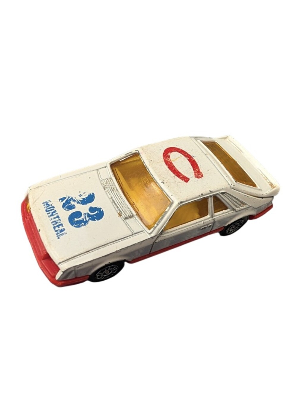 Vintage Corgi Die Cast Car #23 Montreal Canadiens 1:64 Ford Mustang Cobra